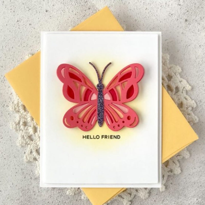 2Pcs Butterflies Metal Cutting Dies