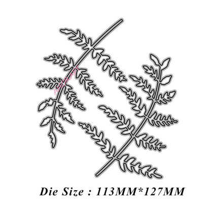 Fern-Leaf Metal Cutting Dies