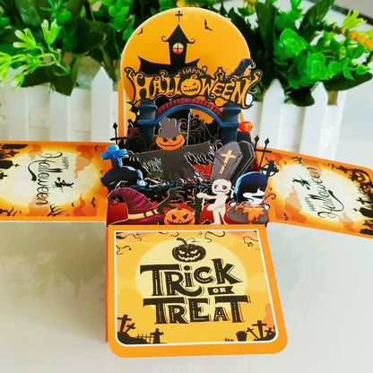 3D Creative Halloween Pop-Up Box