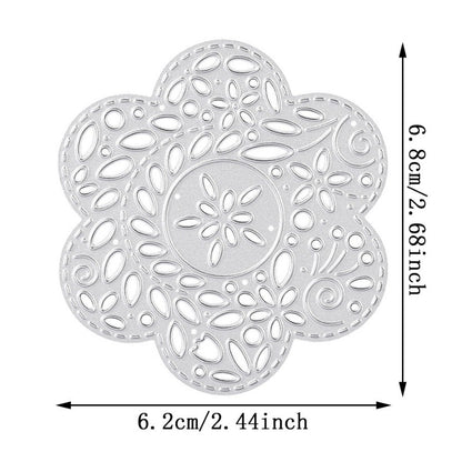 Flower Embossed Frame Cutting Dies