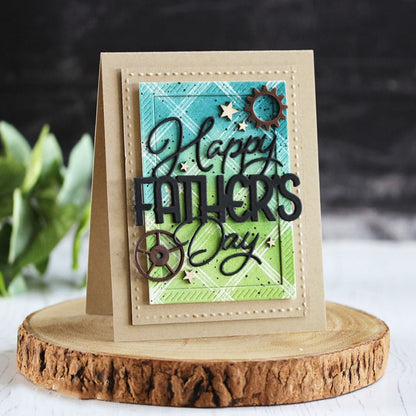 Happy Father's Day Metal Cutting Dies