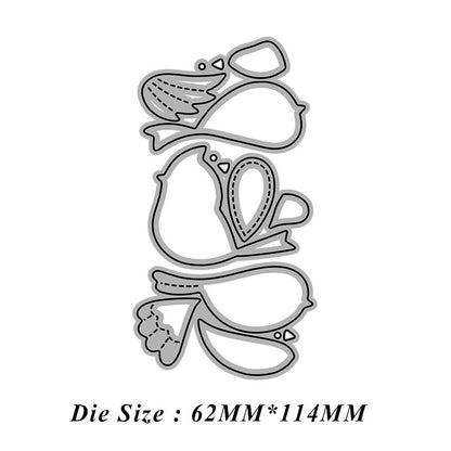 Cute Birds Metal Cutting Dies