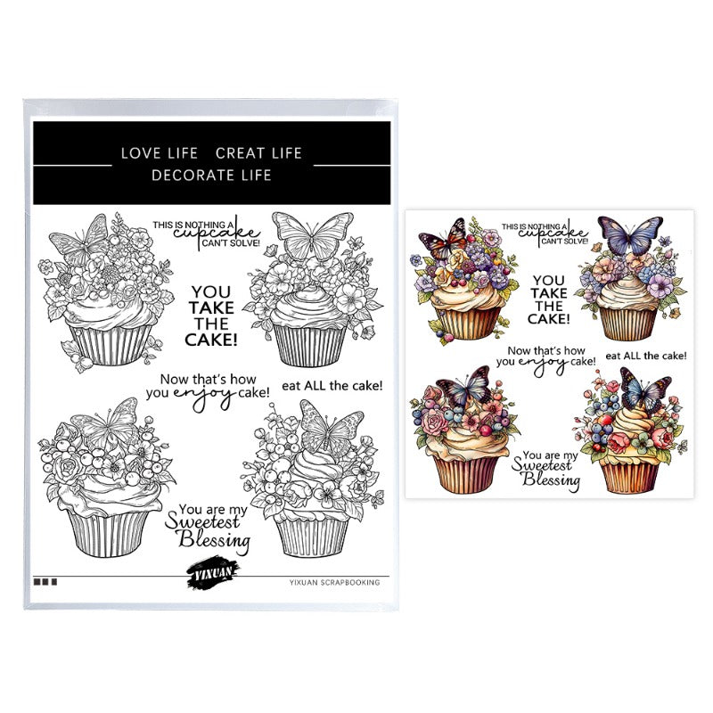 Sweet Cupcakes Clear Stamps