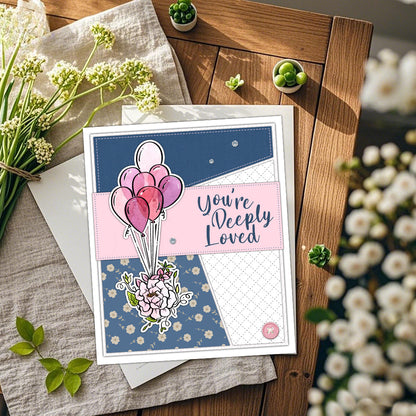 Hot Air Balloon Clear Stamps