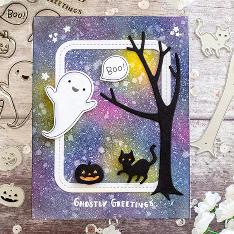 Halloween Ghost Pumpkin Cat Cutting Dies
