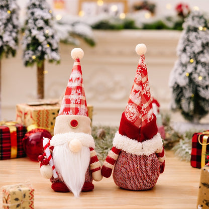 Christmas Gnome Plush Doll Ornaments