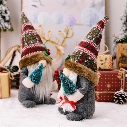 Adorable Gnome Christmas Doll Ornaments