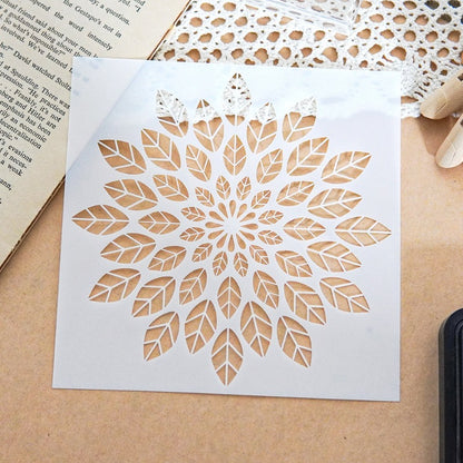 Leaves DIY Painting Hollow Stencil