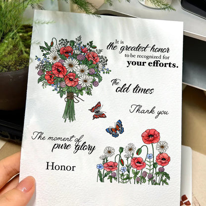 Beautiful Bouquet Clear Stamps