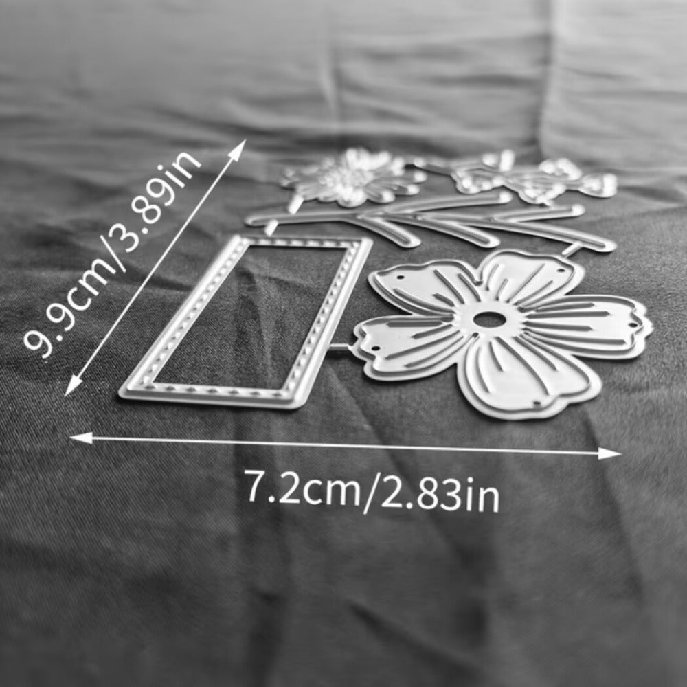 Floral Border Metal Cutting Dies