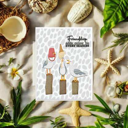 Cute Seagull Metal Cutting Dies