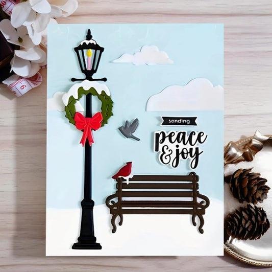 Streetlights and Benches Metal Cutting Dies