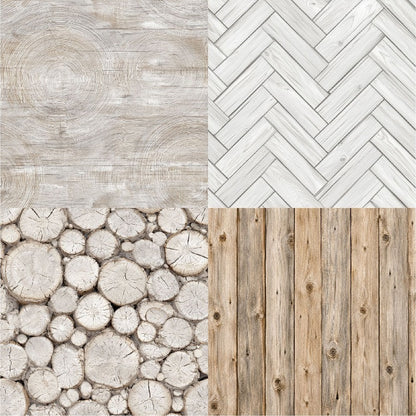 24PCS 6" Stump Scrapbook Paper & Cardstock