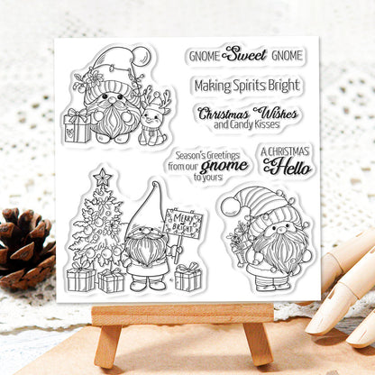 Christmas Gnome Dies & Stamps Set