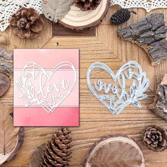 Love Leaves Branch Metal Cutting Dies