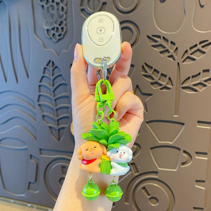 Cute Magnetic Doll Keychain