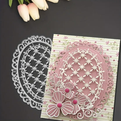 Lace Openwork Border Metal Cutting Dies