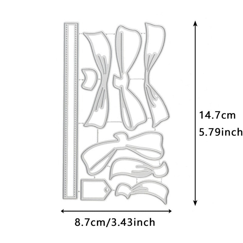 Bow decorative Metal Cutting Dies