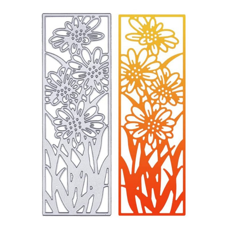 Flower Background Frame Metal Cutting Dies