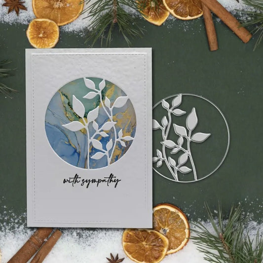 Branches and Leaves Circle Metal Cutting Dies