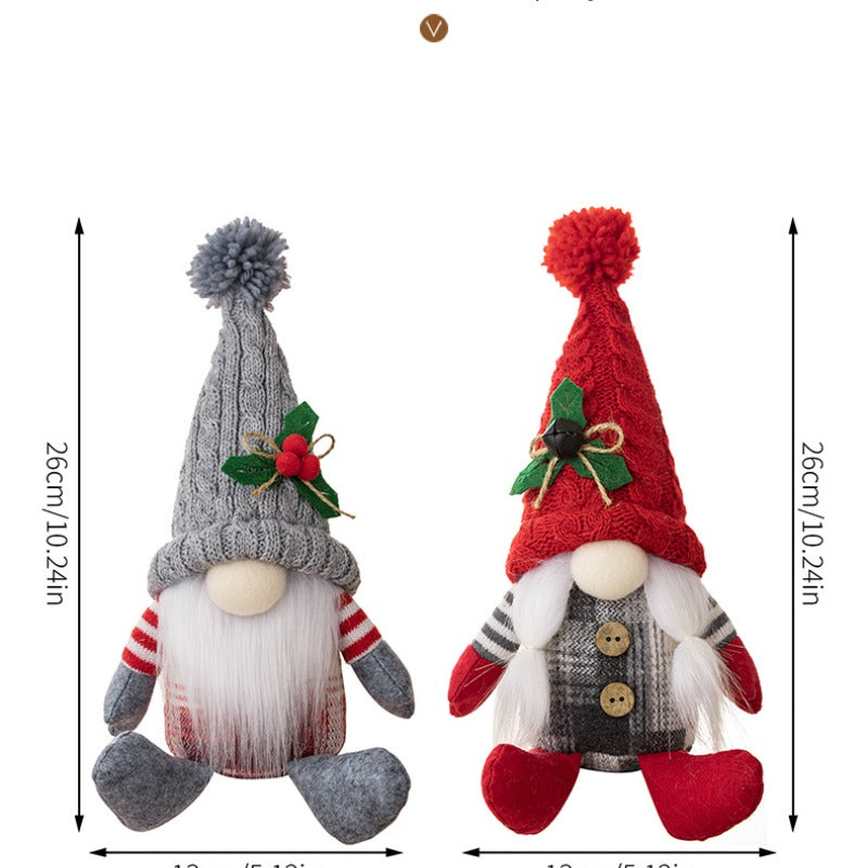 Christmas Gnome Plush Doll Decorations