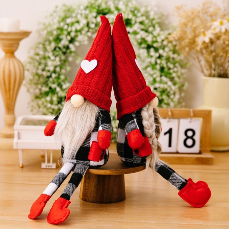 Christmas Gnome Plush Doll Decorations