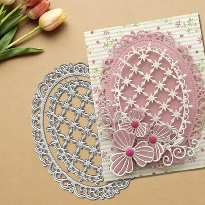 Lace Openwork Border Metal Cutting Dies