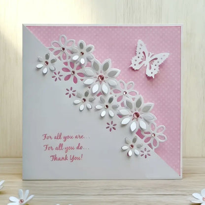 Butterfly and Flower Decorations Metal Cutting Dies
