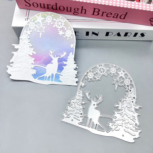 Christmas Tree and Deer Metal Cutting Dies