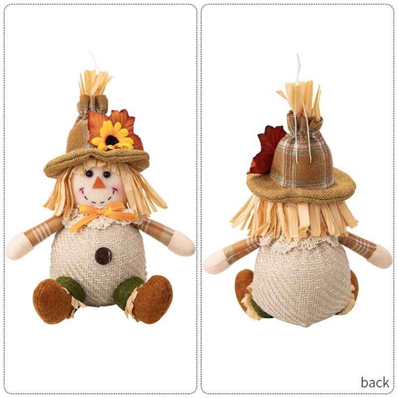 Thanksgiving Scarecrow Doll Pendant Decorations