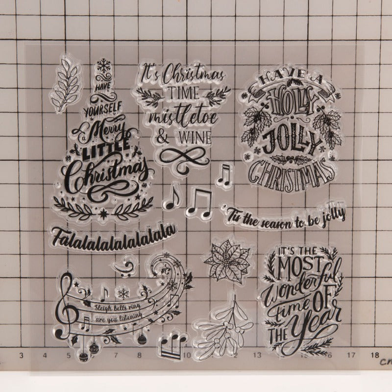 Christmas Decoration Clear Stamps