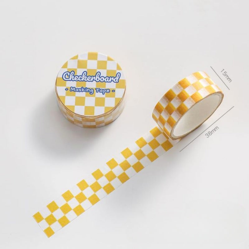 Fresh Checkerboard Series Washi Tape