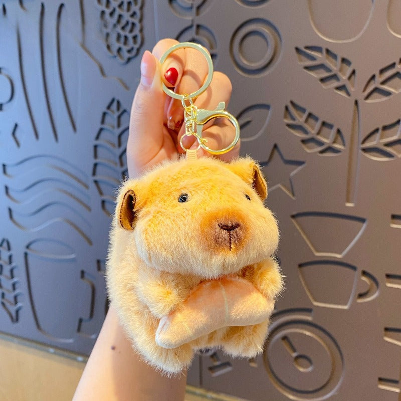 Cute Pig Plush Toy Keychain