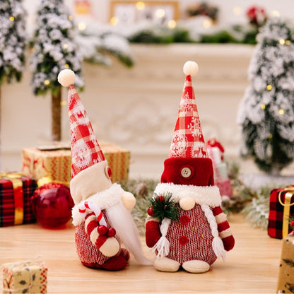 Christmas Gnome Plush Doll Ornaments