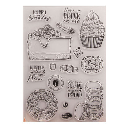 Baking Biscuits & Cakes Clear Stamps