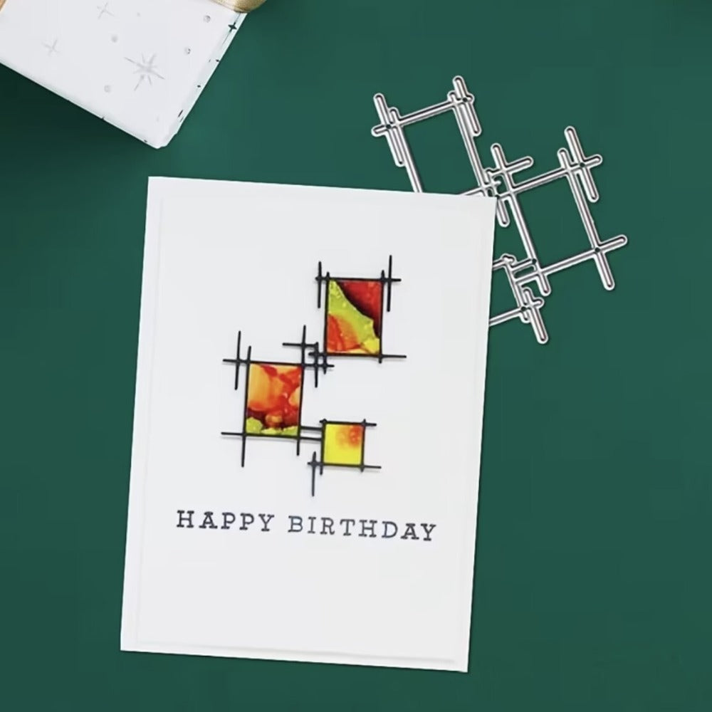 Three Small Photo Frames Metal Cutting Dies