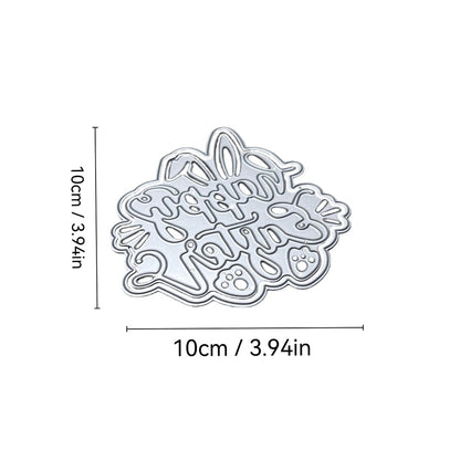 Easter Theme Metal Cutting Dies