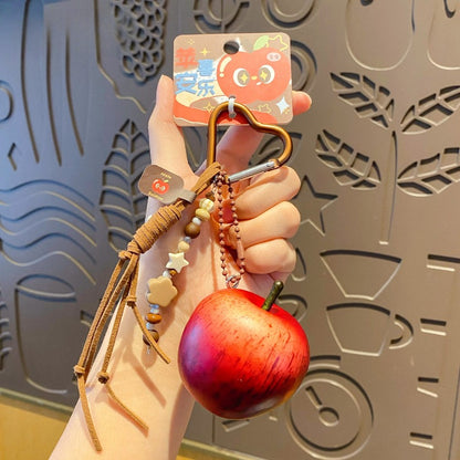 Creative Simulated Apple Keychain