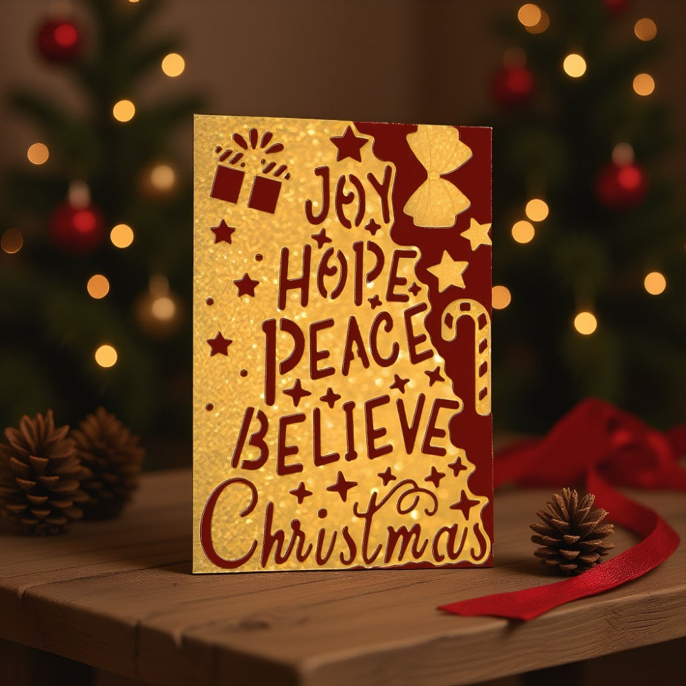 Christmas Cards Metal Cutting Dies