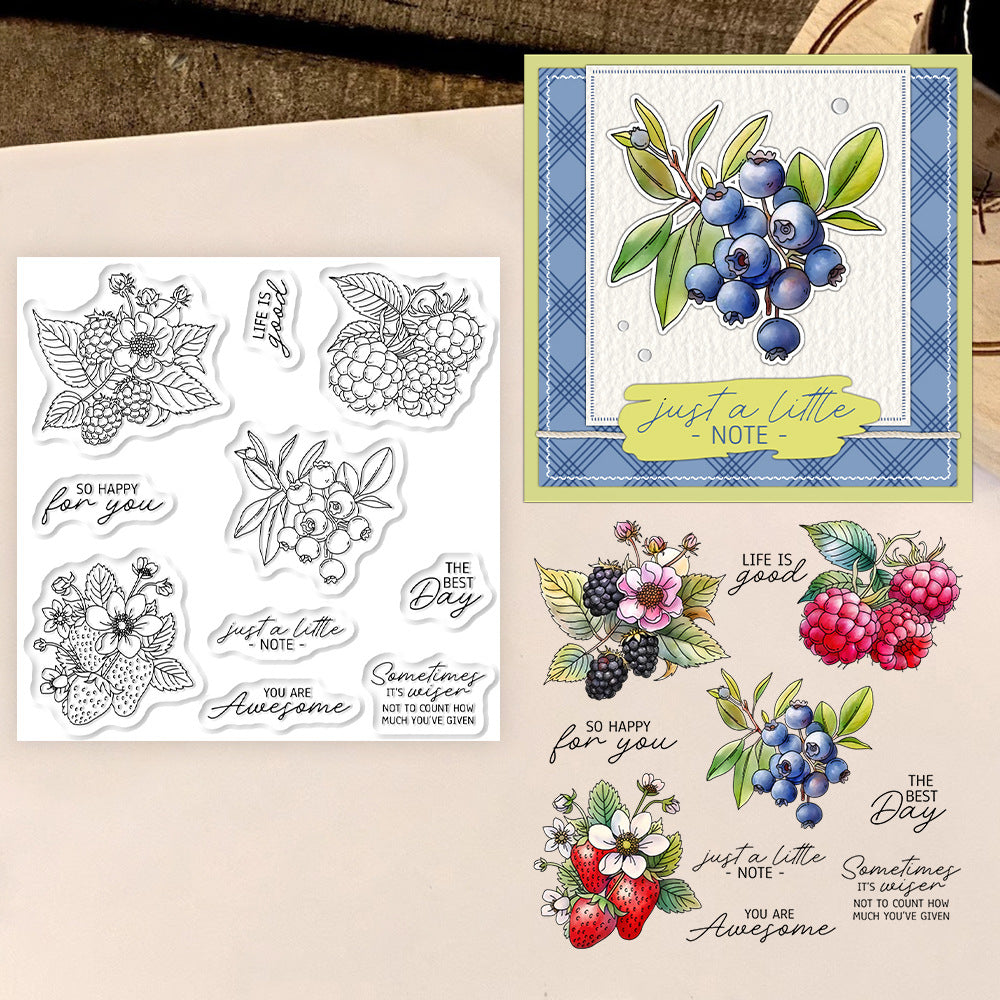 Berries Clear Stamps