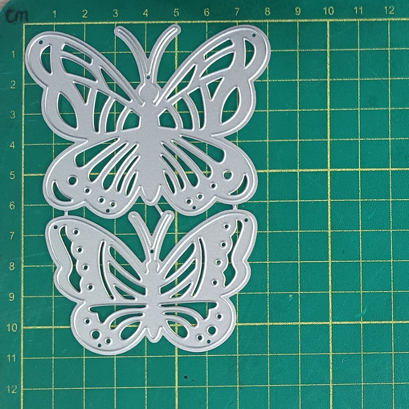 2Pcs Butterflies Metal Cutting Dies