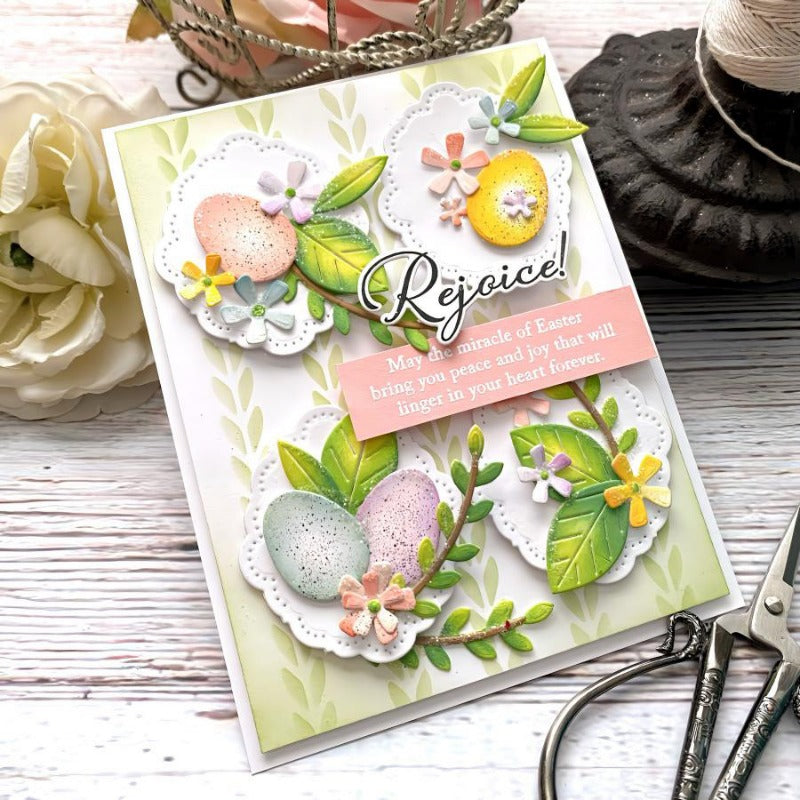 Bird's Nest and Eggs Cutting Dies