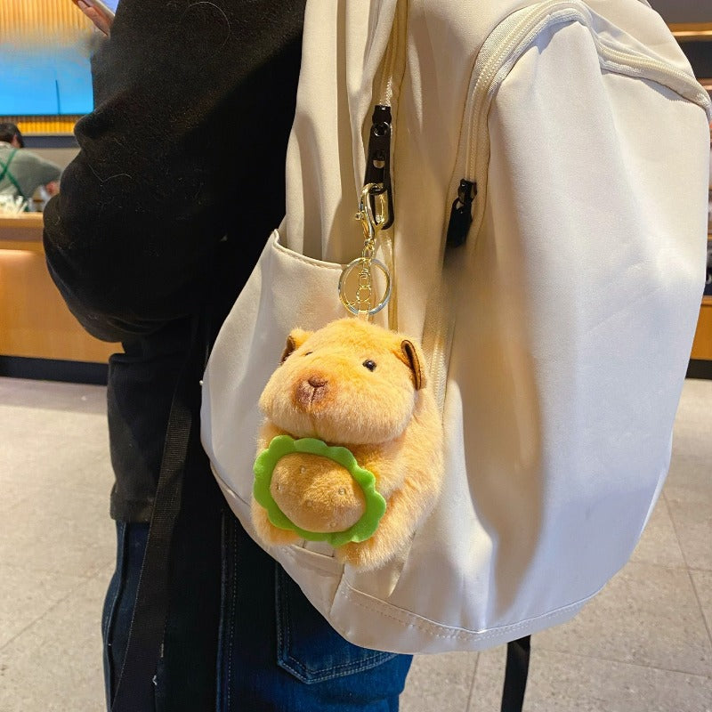 Cute Pig Plush Toy Keychain