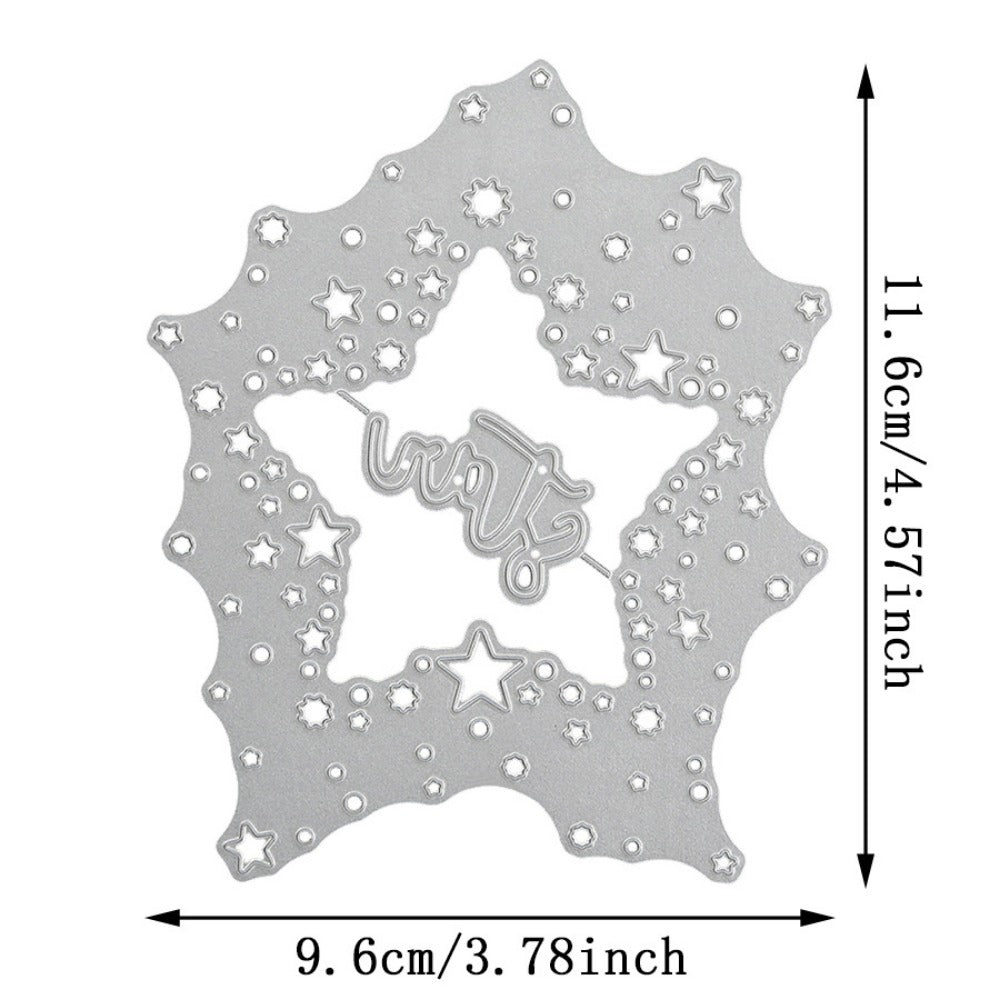 Stars Background Board Cutting Dies