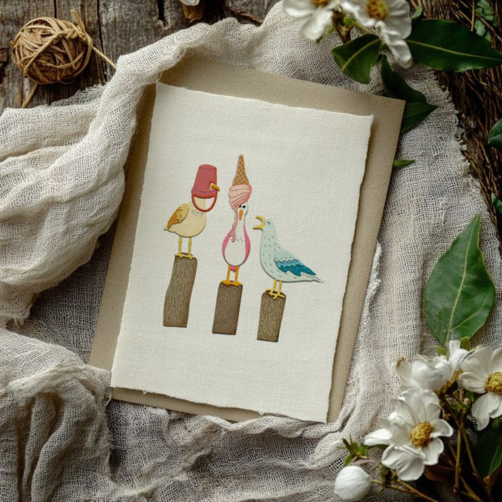 Cute Seagull Metal Cutting Dies