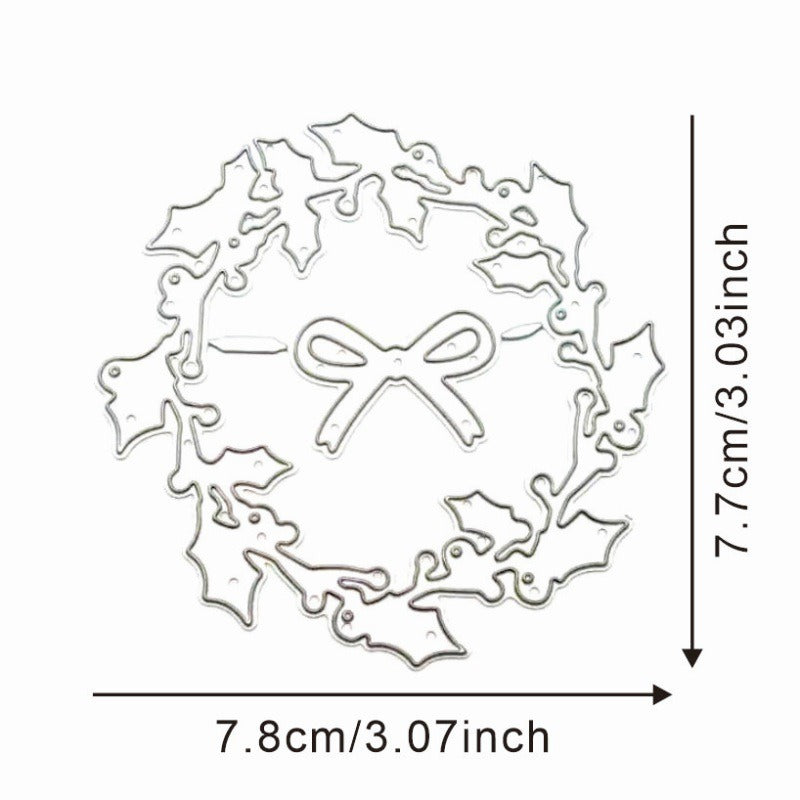 DIY Wreath Metal Cutting Dies
