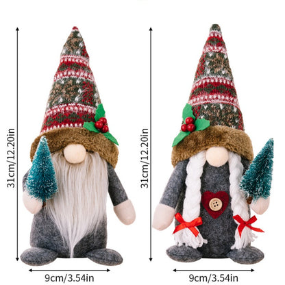 Adorable Gnome Christmas Doll Ornaments