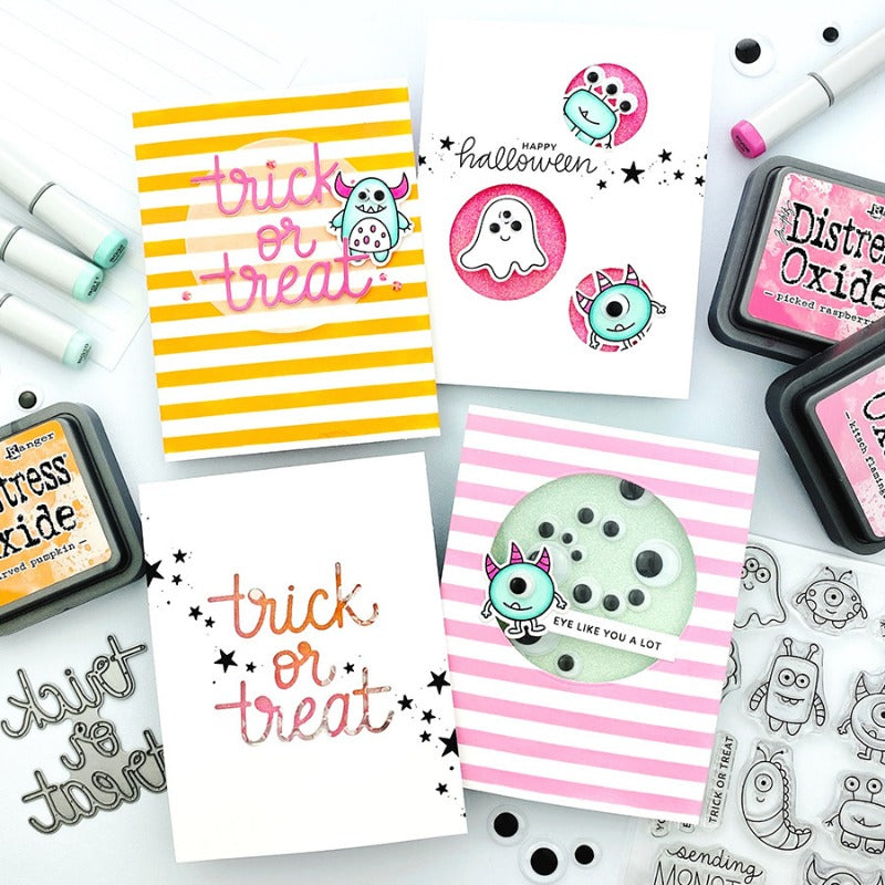 "Trick or Treat" Words Metal Cutting Dies