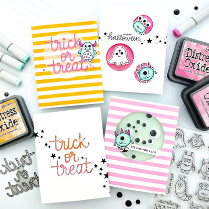 "Trick or Treat" Words Metal Cutting Dies