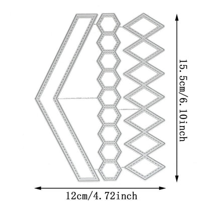 Border Set Metal Cutting Dies